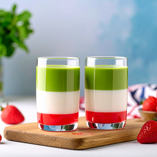 Iced Strawberry Matcha